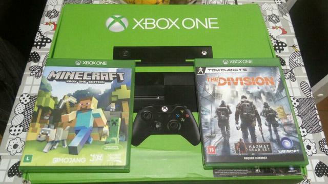 Xbox one 2 jogos 1 controle