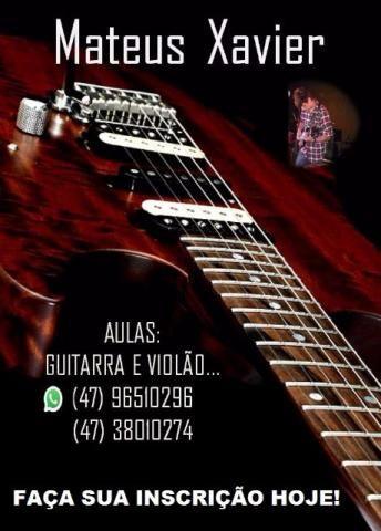 Aulas de Guitarra E violão