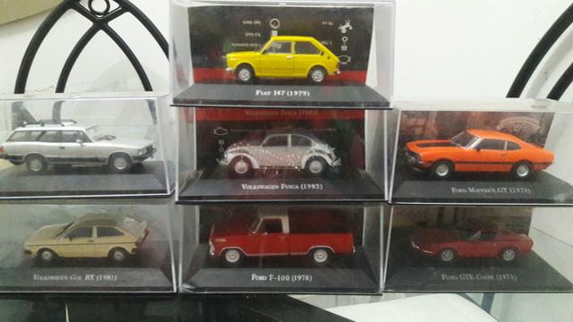 Miniaturas de carros para coleção