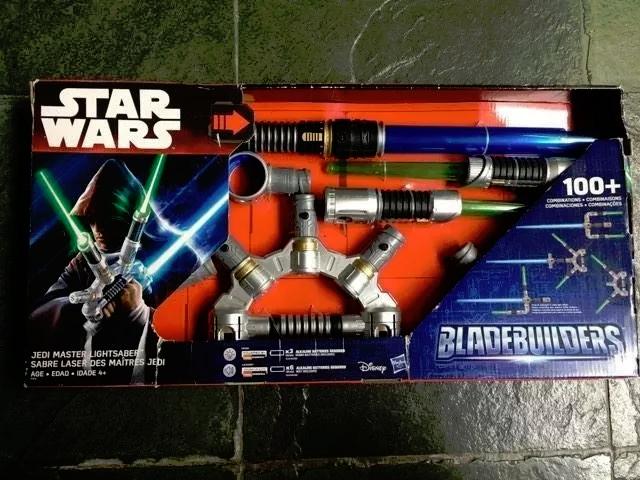 Star Wars Sabre De Luz Eletrônico Bladebuilders Jedi Master