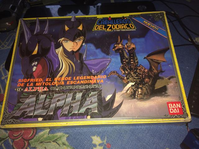 Cavaleiros do zodíaco die cast alpha