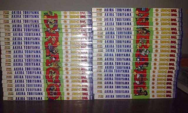 Coleção mangá dragon ball panini completo 42 volumes