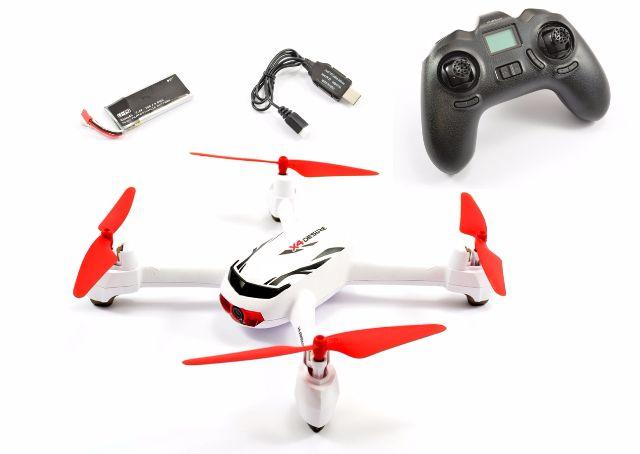 Drone Hubsan H502E X4 Desire + 3 baterias - GPS e barômetro