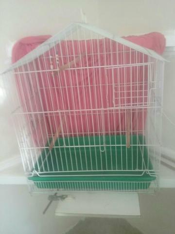 Gaiola Semi nova para calopsitas