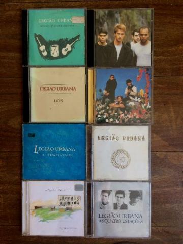 Lote de CDs Legião Urbana (8 CDS Originais)