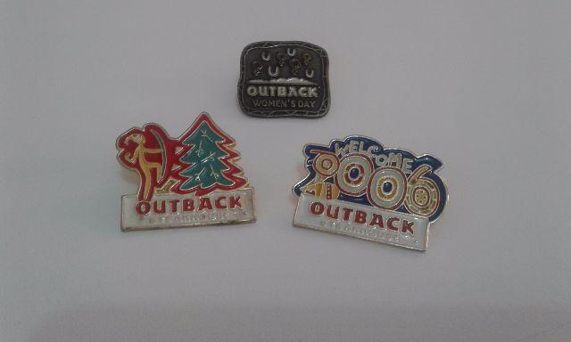 Pins - Outback - Comemorativos