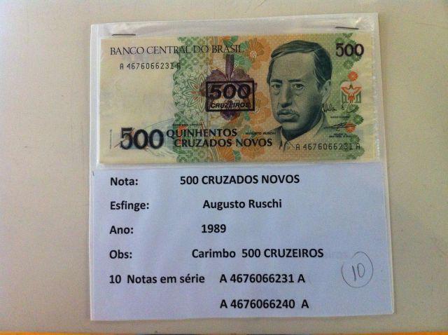 Cédula 500 Cruzados Novos