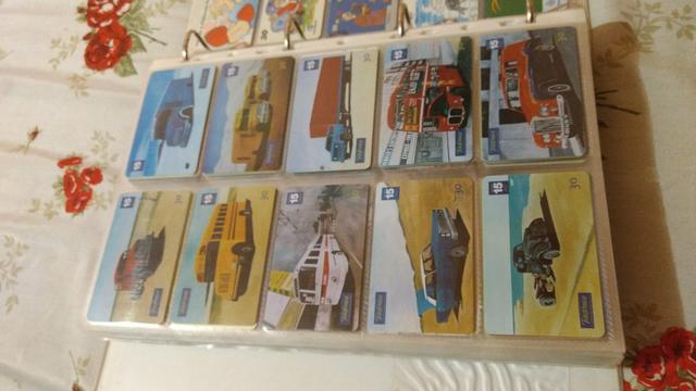 Coleção com 800 cartões todos perfeito