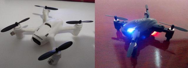Drone Hubsan X4 Cam Plus 720p + Drone X31 (Folding Drone)