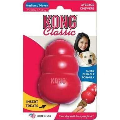 Kong Classic medium - Brinquedo Para Cães - Tamanho M