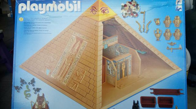 Playmobil pirâmide