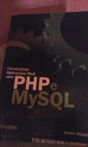 Aplicação php e mysql livro