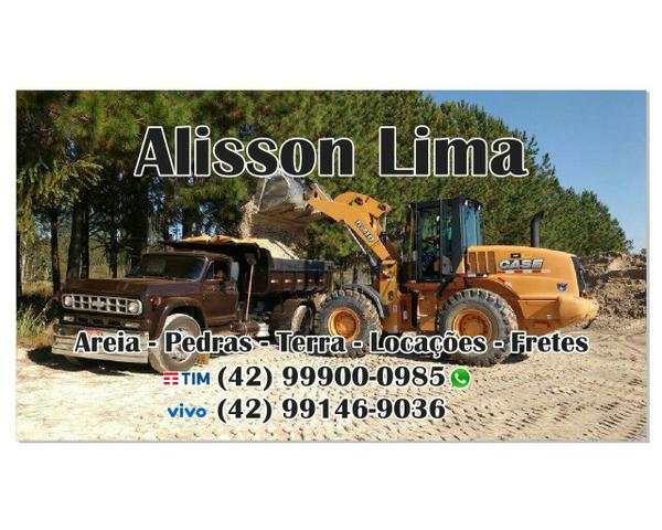 Areia,Pedra,Terra Vermelha,Terra preta,fretes em geral