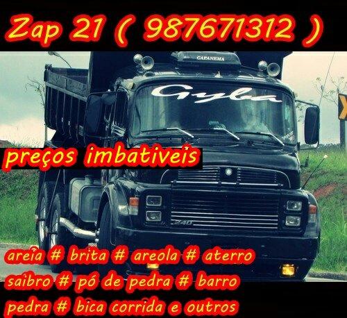 Areia lavada extra direto na sua obra