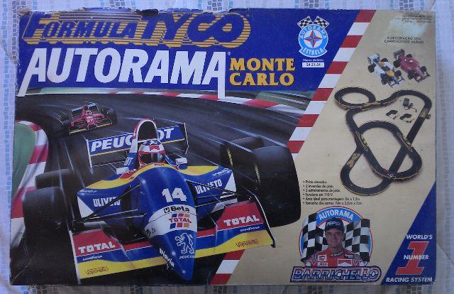 Autorama Fórmula Tyco Estrela - Monte Carlo - Barrichello