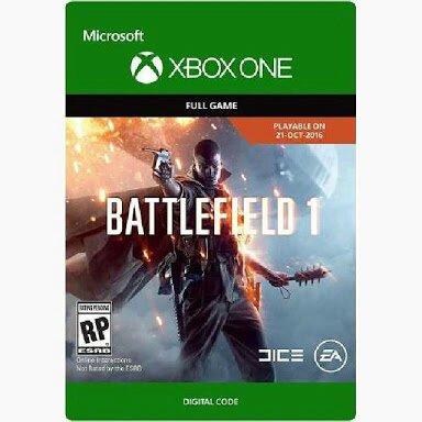 Battlefield 1 25 digitos original Microsoft