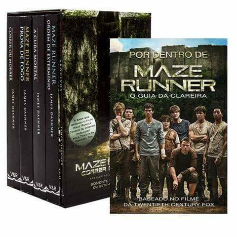 Box livros Maze Runner