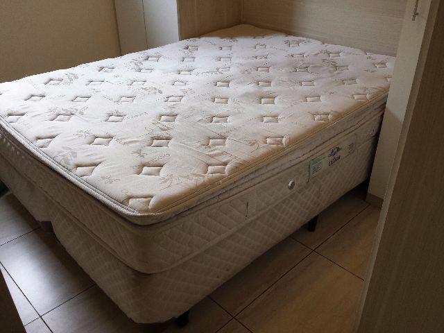 Cama matrimonio box completo