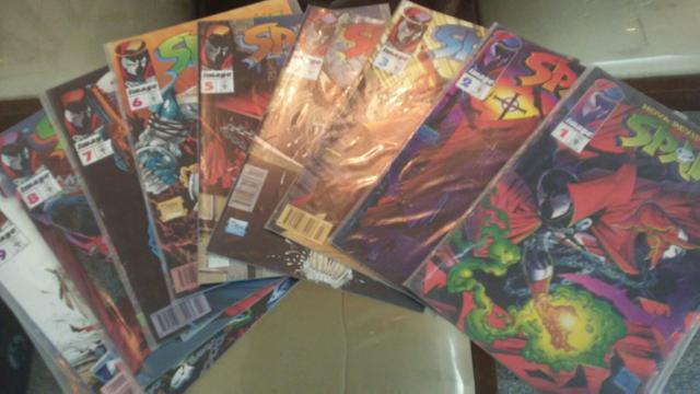 Coleção "SPAWN" 1-10