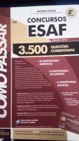 Como passar em concursos ESAF