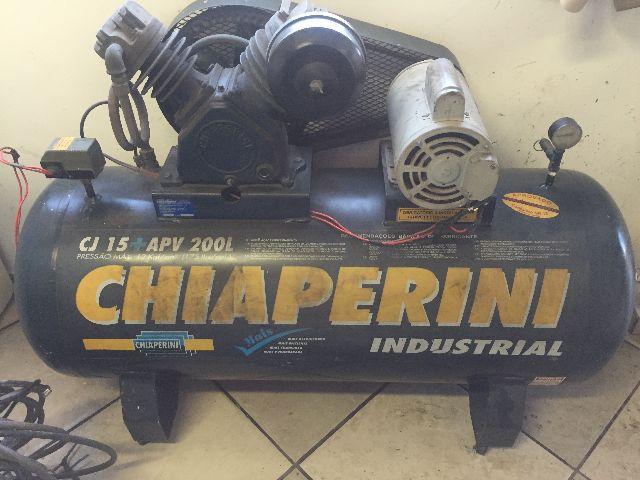 Compressor Chiaperini-+pcm/apv 200 Litros Bifasico