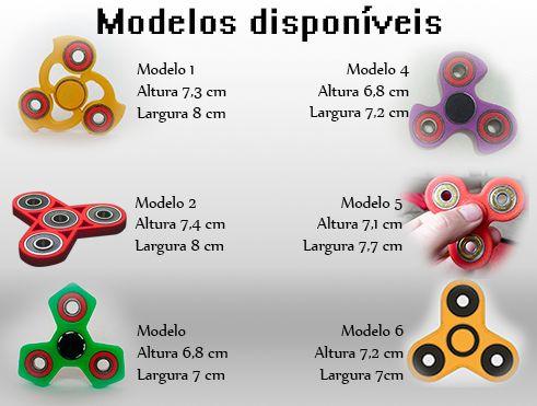 Hand spinners diversos modelos