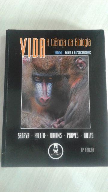 Livro Vida: A Ciência da Biologia vol.1 e vol.2 (semi-novo)