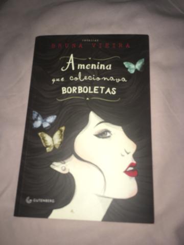 Livro "a menina que colecionava borboletas"