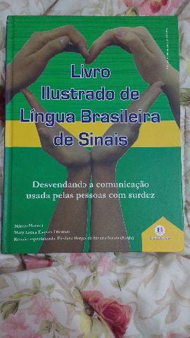 Livro ilustrado da língua brasileira de sinais