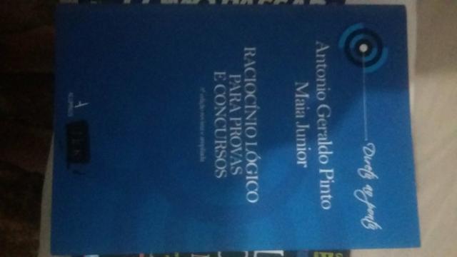 Livro raciocínio lógico para concursos