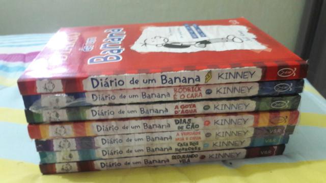 Livros "Diário de um banana" de Jeff Kinney