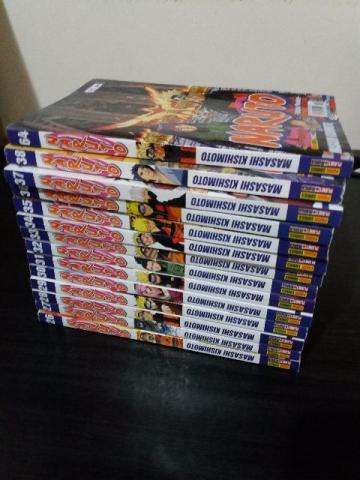 Mangá Naruto Pocket - Volume 26 ao 38