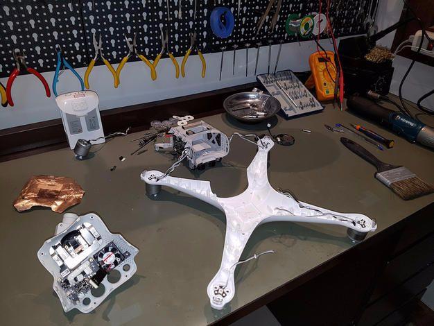 Manutenção em drones