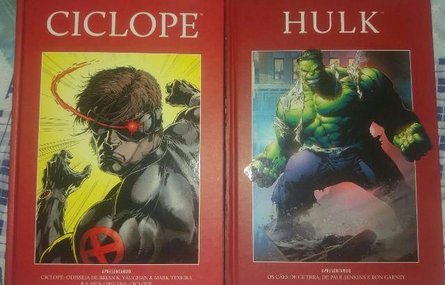 Marvel Graphic Novels Salvat. (capa vermelha) Edições 4 e