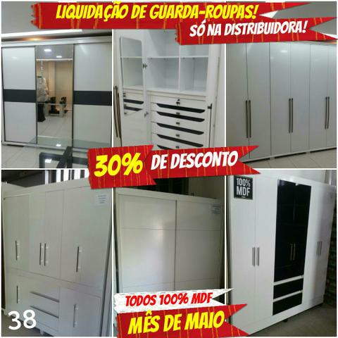 Pensou em guarda-roupa! passe na distribuidora! entrega e