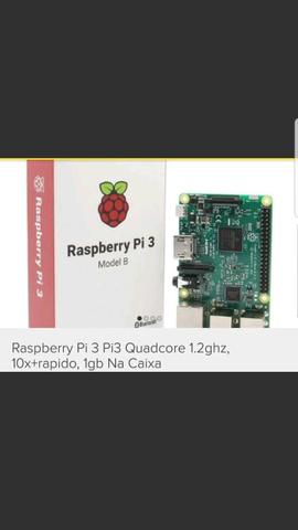 Placa mini CPU raspberry pi 3 novo 12x no cartão com taxas