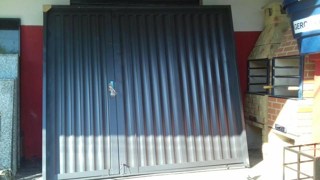 Portão de Abrir c/ Social embutidos