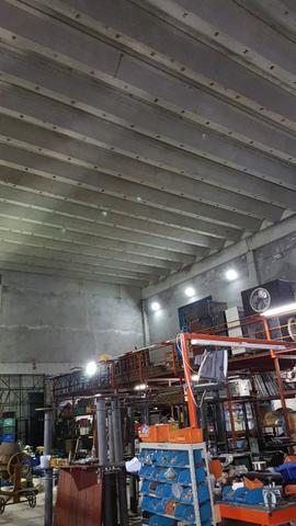 Telha calhetao concreto protendido 20m