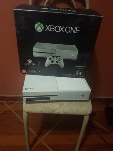 Xbox one branco top zerado