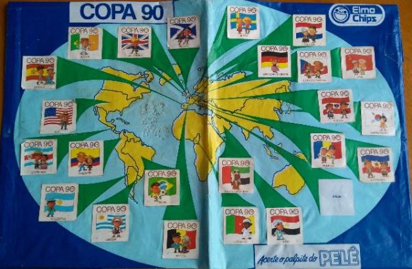 Álbum COPA 90 Elma Chips