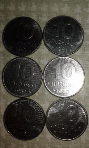 265 Moedas De 10 Cruzeiros