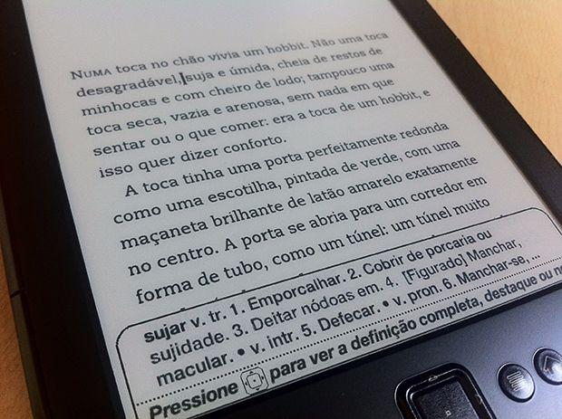 Amazon Kindle 4ª Geração seminovo - Brinde case de couro