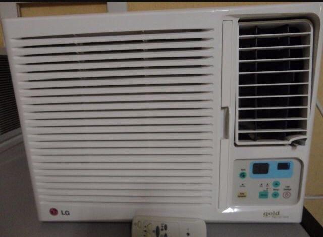 Ar condicionado Lg digital com controle funcionando