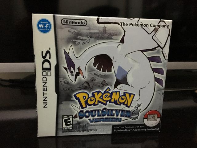 Caixa Pokemon Soulsilver - Nintendo DS