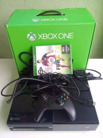 Console Xbox One 500gb c/ kinect Nacional + Fifa 15