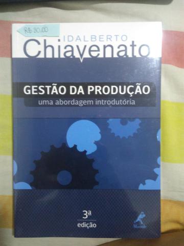 Livro Gestão da Produção - Chiavenato