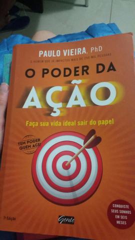 Livro poder da ação de paulo vieira custava 50 ta po20