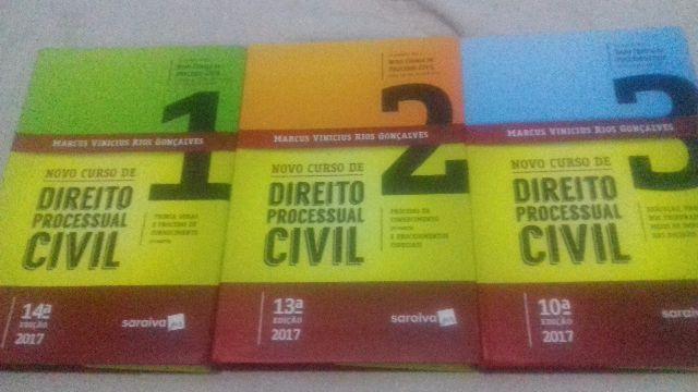 Novo Curso de Direito Processual Civil Volumes 1, 2 e 3