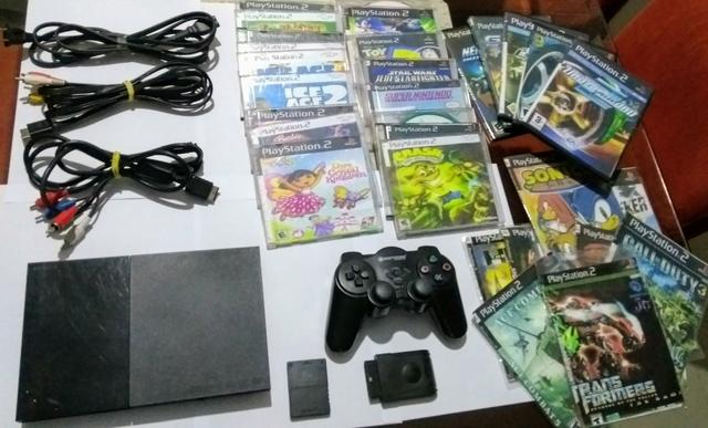 Playstation 2 + jogos