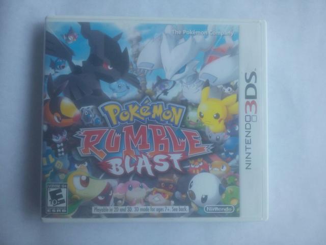 Pokémon Rumble Blast - Nintendo 3DS - Jogo Completo